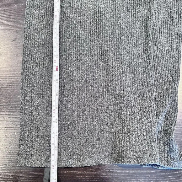 Zara Green Stretch Long Sleeve Belted Sweater Dress Size Small Pullover Chic - Picture 11 of 11